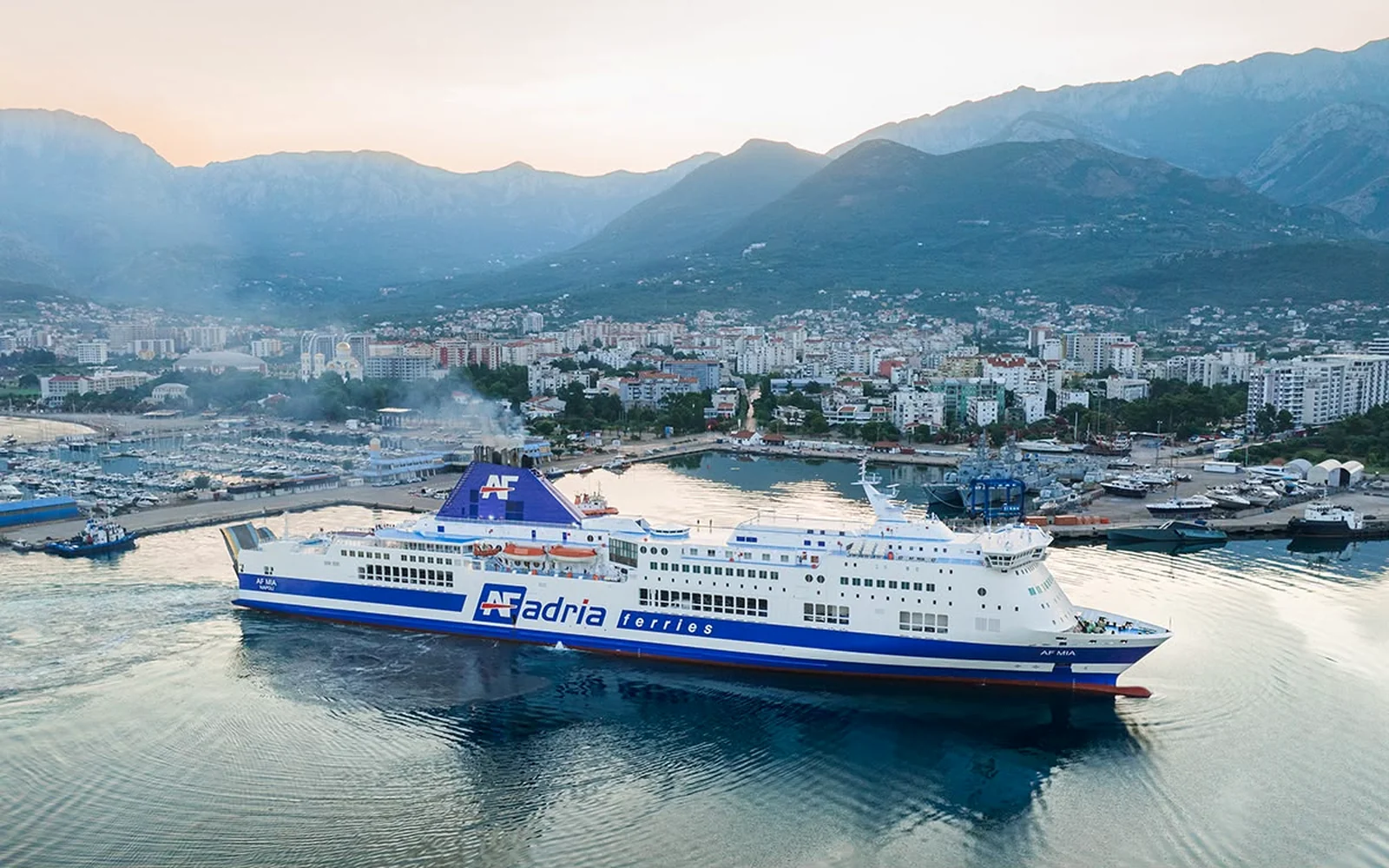 Adria Ferries vessel from Sea Gate Crewing supplied fleet photography